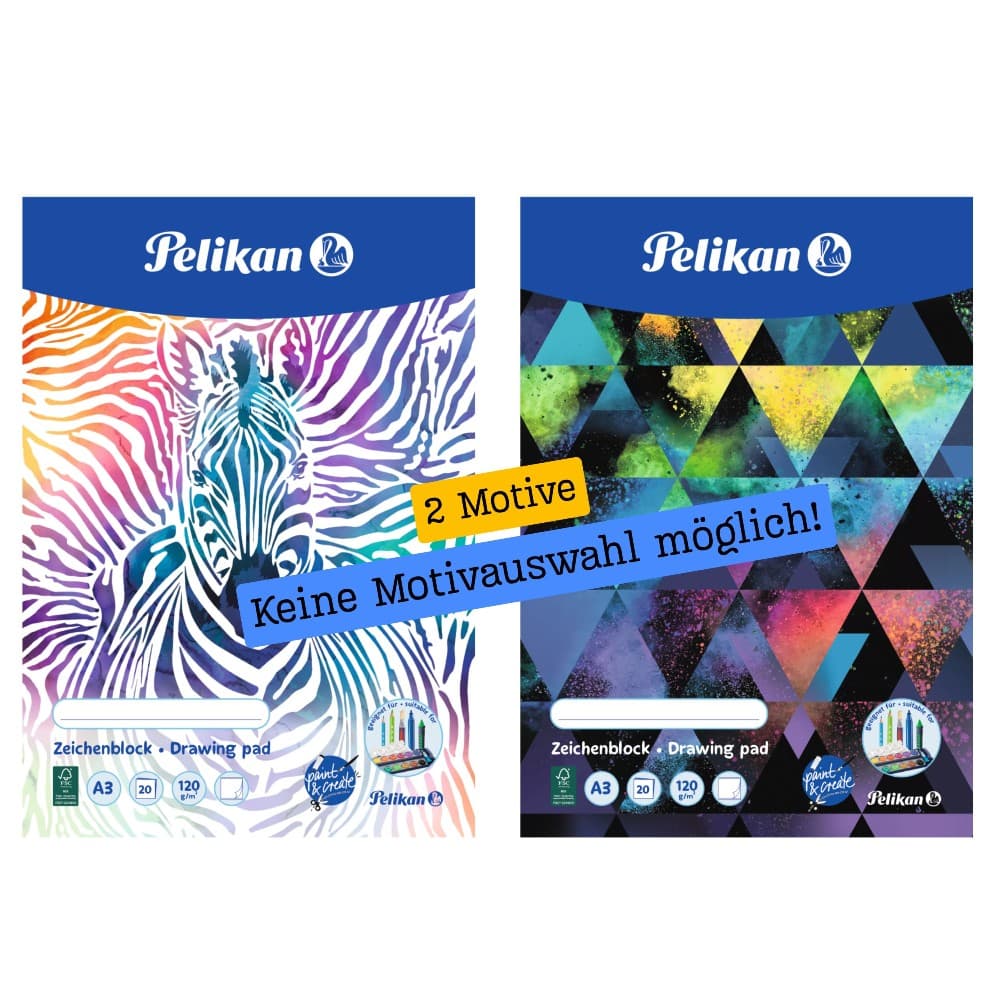 Pelikan blok za crtanje 20 listova Akcija u trgovini Tedi