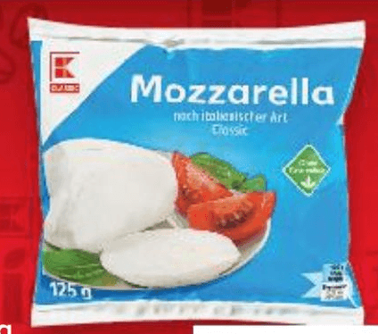 Classic Mozzarella kugla 200 g Akcija u trgovini Kaufland