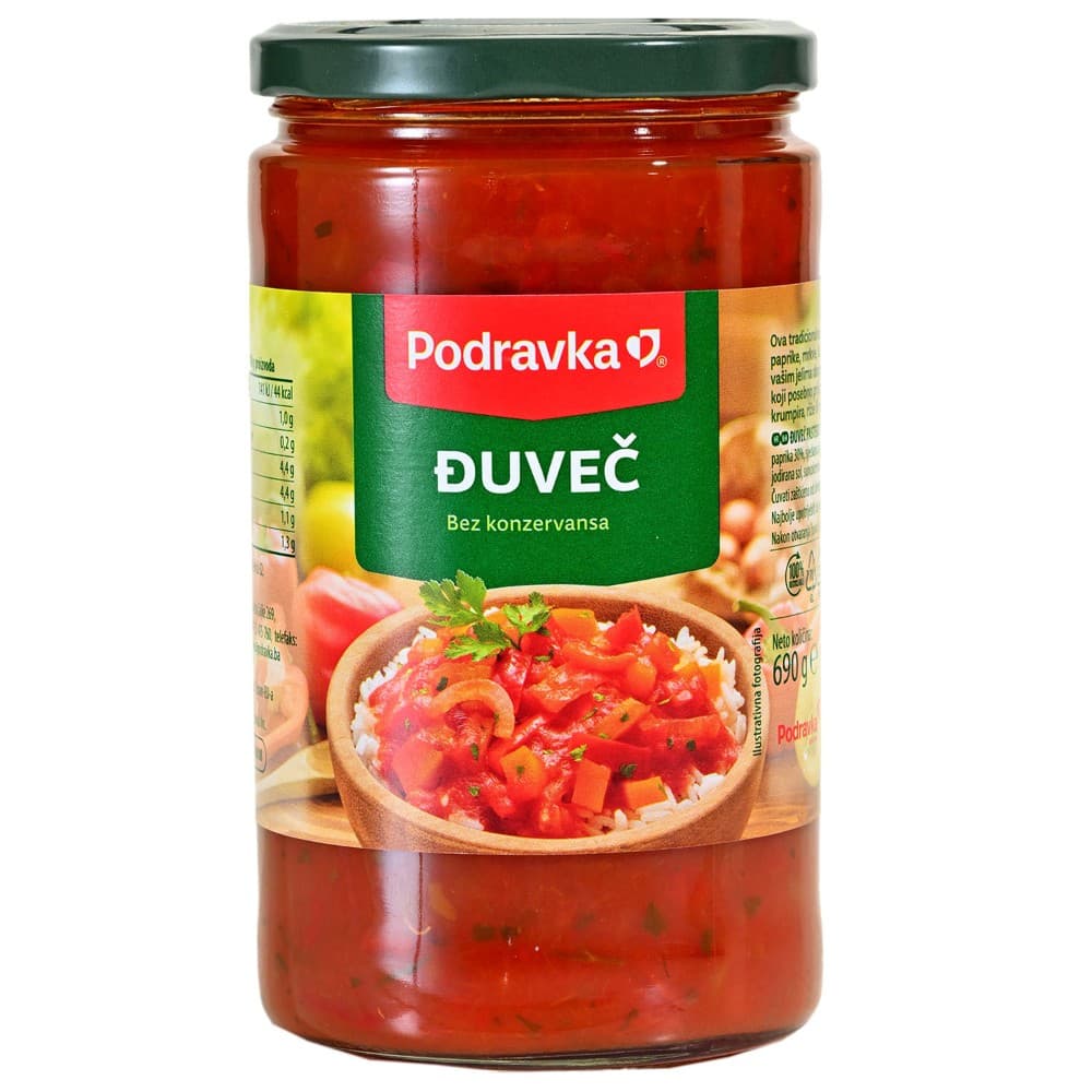 Duveč Podravka 690 g Akcija u trgovini Spar