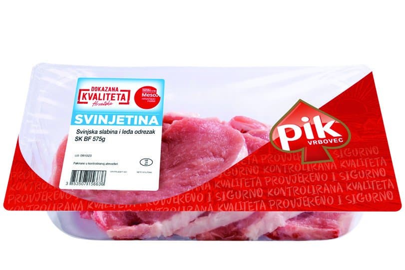 Svinjska slabina i leđa SK odrezak 575 g PIK Akcija u trgovini NTL