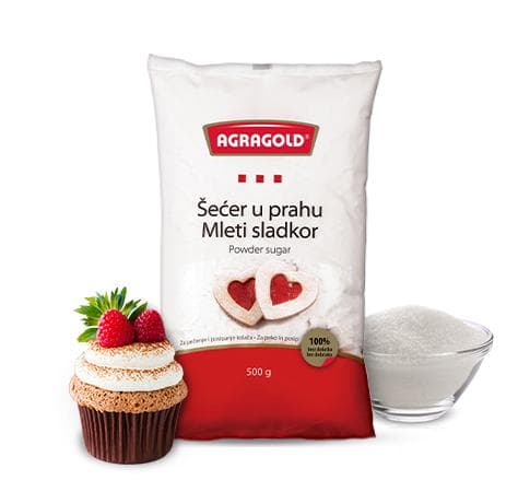 Agragold šećer u prahu 500 g Akcija u trgovini Kaufland