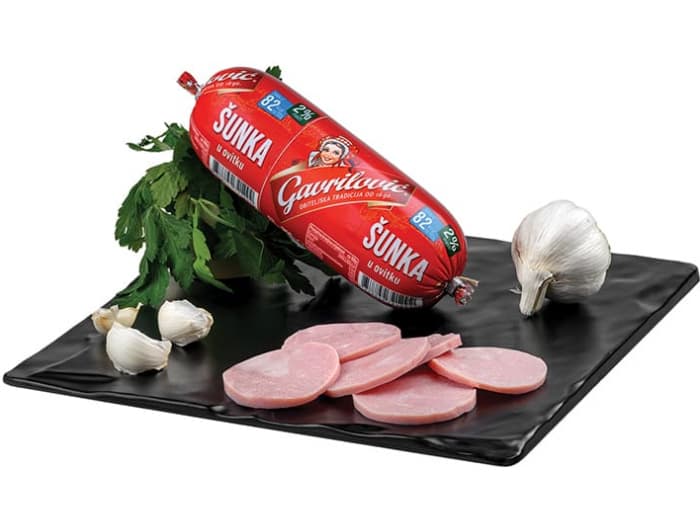 Gavrilović šunka u ovitku 1 kg Akcija u trgovini Gavranović