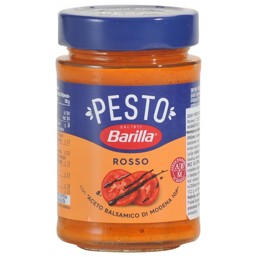 Barilla Pesto 190 - 200 g Akcija u trgovini Plodine