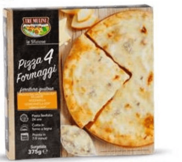 Tre Mulini pizza 4 vrste sira 375 g Akcija u trgovini Eurospin