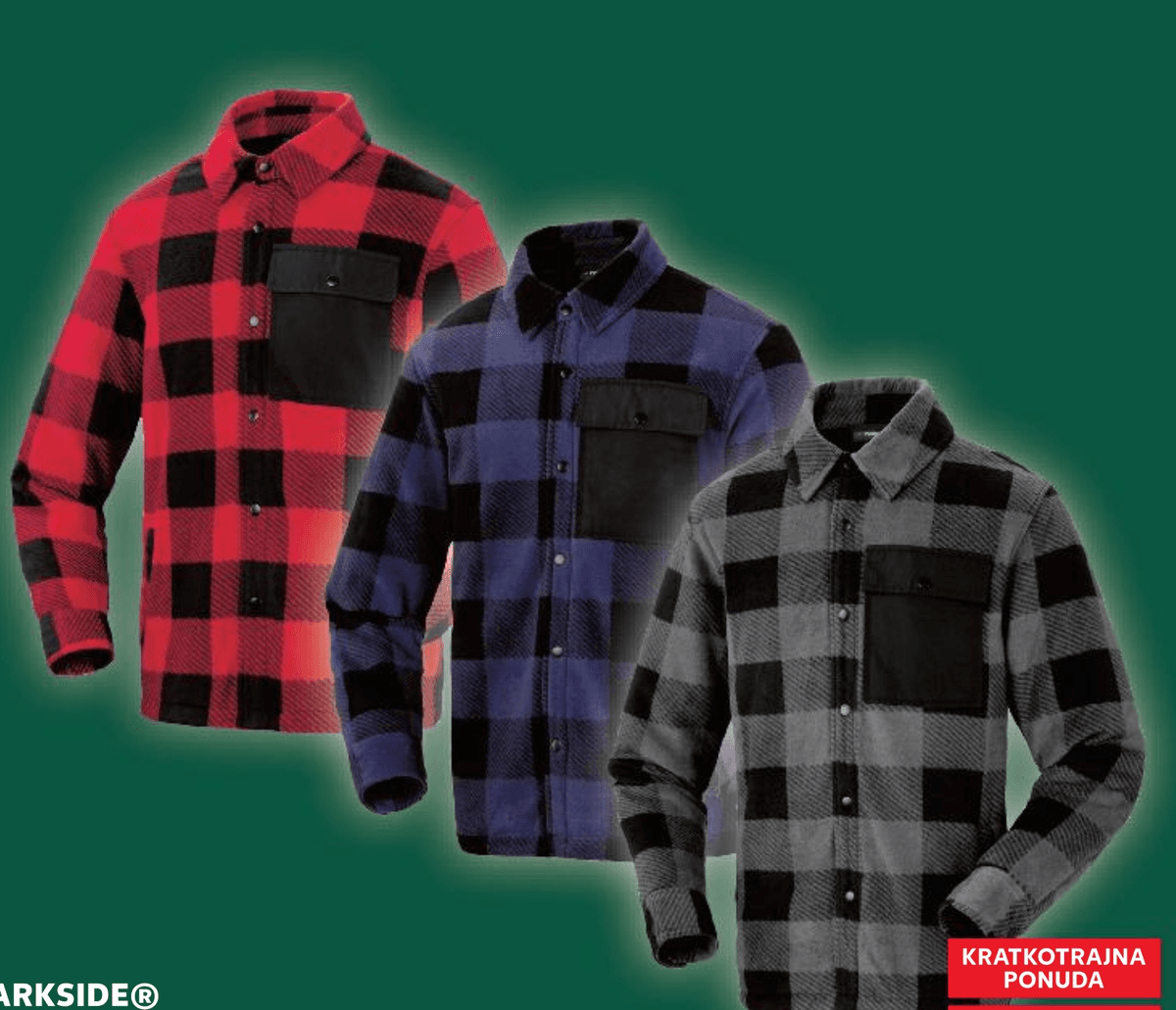 Parkside muška košulja komad Akcija u trgovini Kaufland