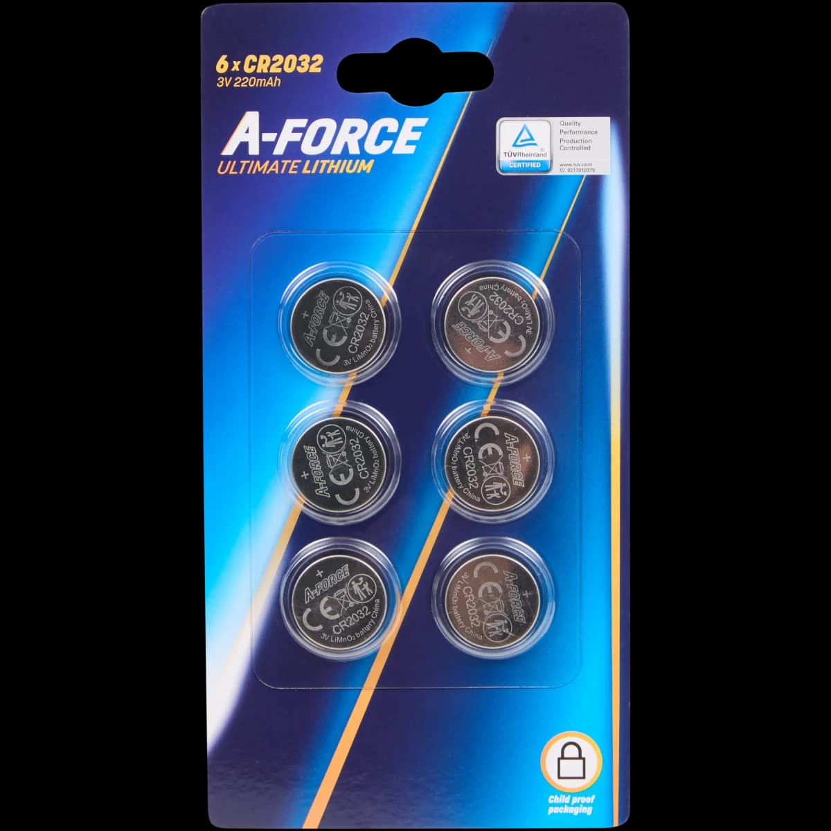 A-Force gumbaste baterije CR2032 6 komada Akcija u trgovini Action