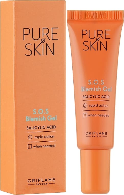 Oriflame Pure Skin SOS gel protiv nesavršenosti kože 6 ml Akcija u trgovini Oriflame