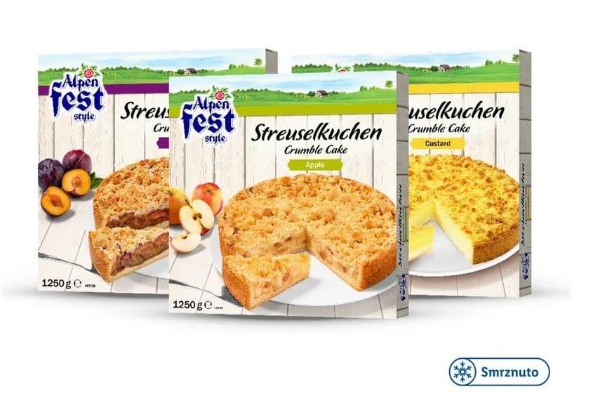 Alpenfest Kolač od dizanog tijesta 450 g Akcija u trgovini Lidl