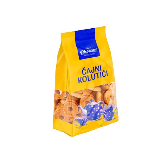 Biscoletti čajni kolutići 700 g Akcija u trgovini Plodine