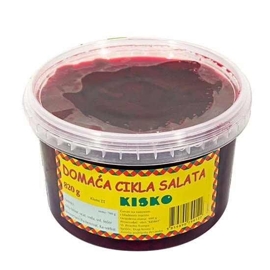 Domaća cikla salata 750 g Naši Hrvatski Akcija u trgovini Spar