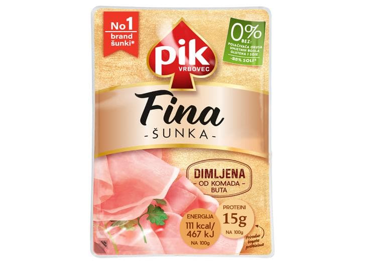 Šunka 125 - 150 g Pik Vrbovec Akcija u trgovini Plodine