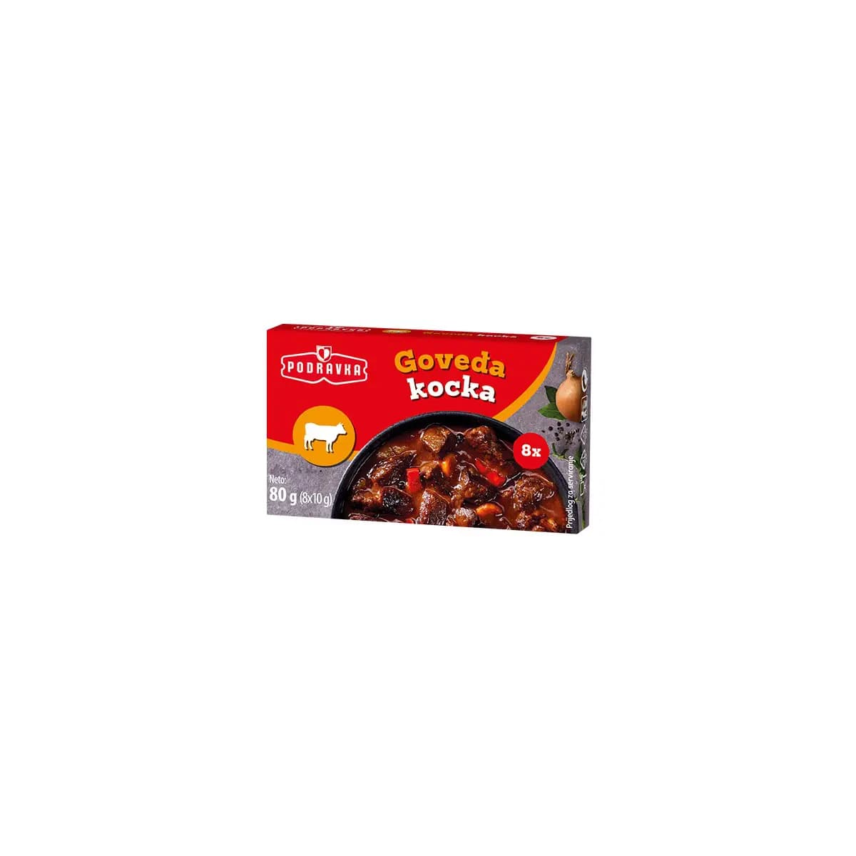 Podravka Goveđa/kokošja kocka 80g Akcija u trgovini Pivac