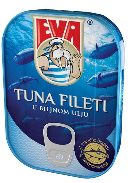 Tuna Eva filet u biljnom ulju 100 g Akcija u trgovini Spar