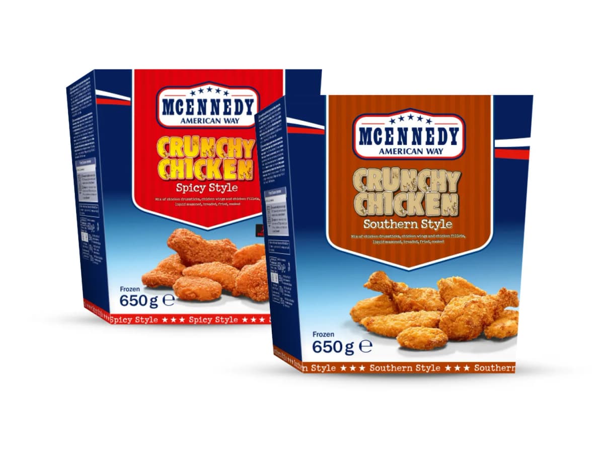 MCENNEDY Crunchy chicken bucket 650 g Akcija u trgovini Lidl