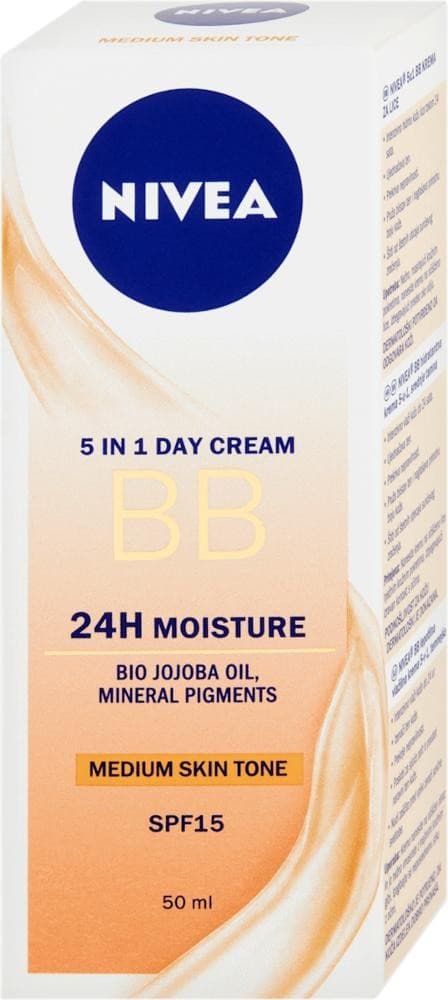 Nivea BB 5u1 dnevna krema za srednji ton kože, SPF 20 50 ml Akcija u trgovini Dm