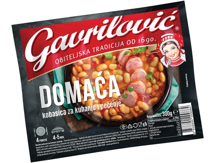 Gavrilović Kobasica domaća 300 g Akcija u trgovini Tommy