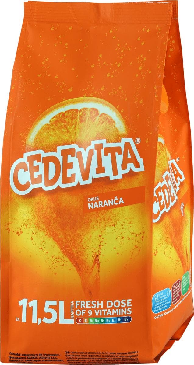 Cedevita vitaminski napitak 900 g Akcija u trgovini Studenac