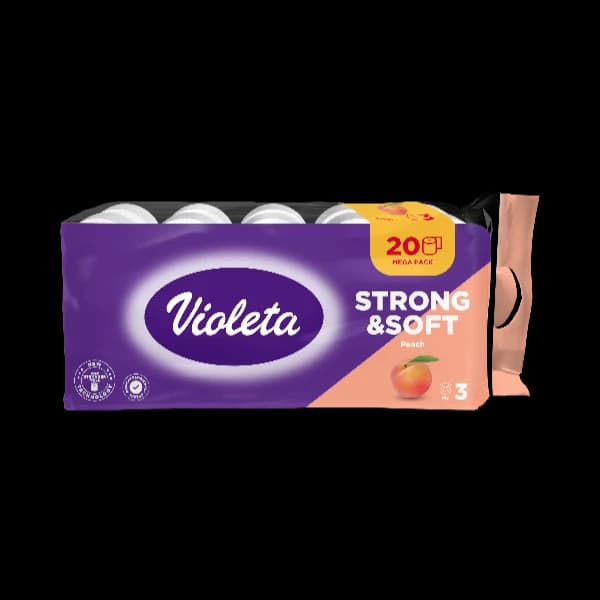 Violeta toaletni papir 20 rola Akcija u trgovini Tommy