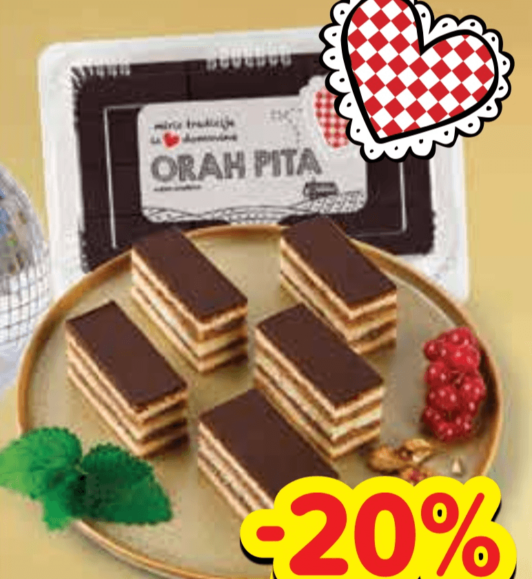 Miris tradicije Pita od oraha 450 g Akcija u trgovini Plodine
