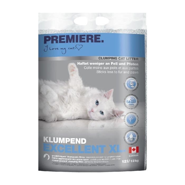 Premiere Excellent XL pijesak za mačke 12 kg Akcija u trgovini Zoo City