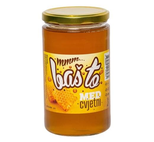 Baš To Cvjetni med 900 g Akcija u trgovini Plodine