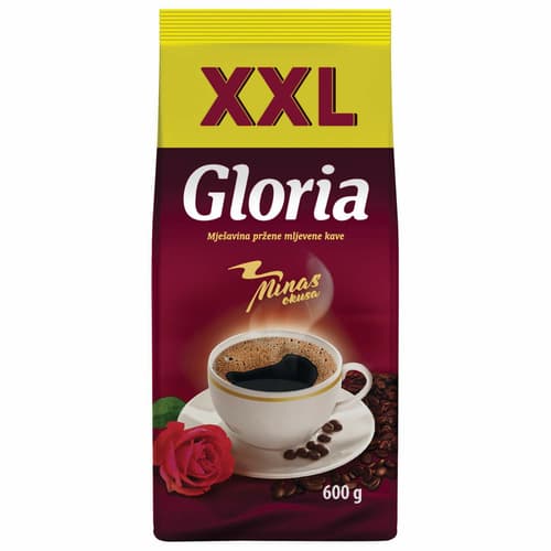 Gloria kava mljevena 600g Akcija u trgovini Konzum