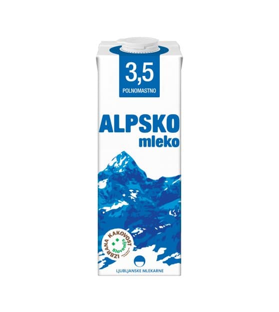 Alpsko trajno mlijeko 1 L Akcija u trgovini Tommy