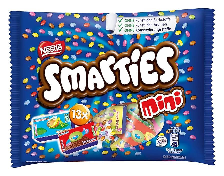 Nestlé Smarties Mini 259 g Akcija u trgovini Lidl