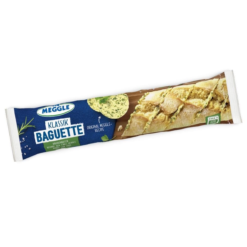 Meggle Baguette s bijelim lukom, sa začinskim biljem 160g Akcija u trgovini Konzum