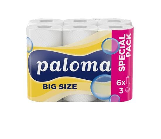 Paloma Papirnati ručnici 6/1 Akcija u trgovini Kaufland