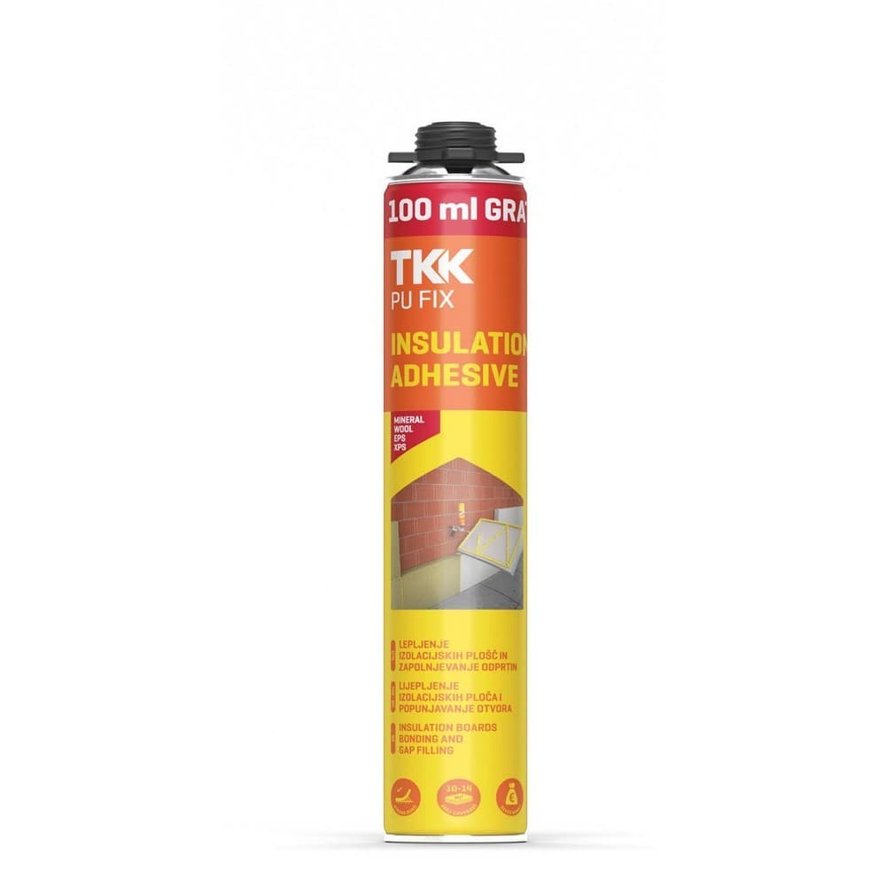 Pištoljska PU pjena za brtvljenje TKK FIX 850 ml Akcija u trgovini Pevex