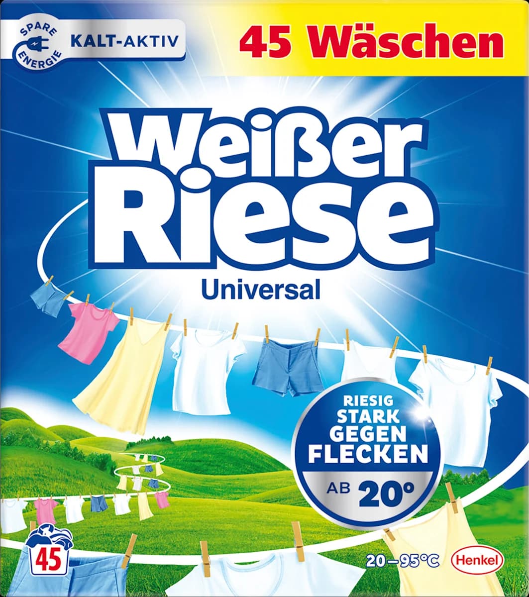 Weisser Riese deterdžent Universal Pulver 4,5kg Akcija u trgovini Konzum