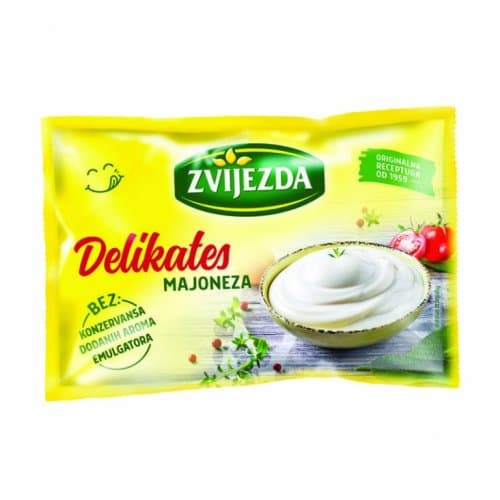 Zvijezda Majoneza 85 - 95 g Akcija u trgovini Plodine