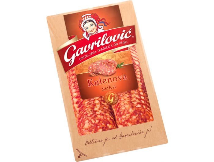 Gavrilović čajna kobasica ili kulenova seka 80 g Akcija u trgovini KTC
