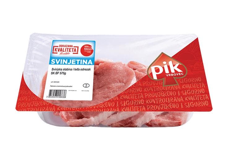 Pik Vrbovec Svinjska slabina i leđa 575 g Akcija u trgovini Studenac