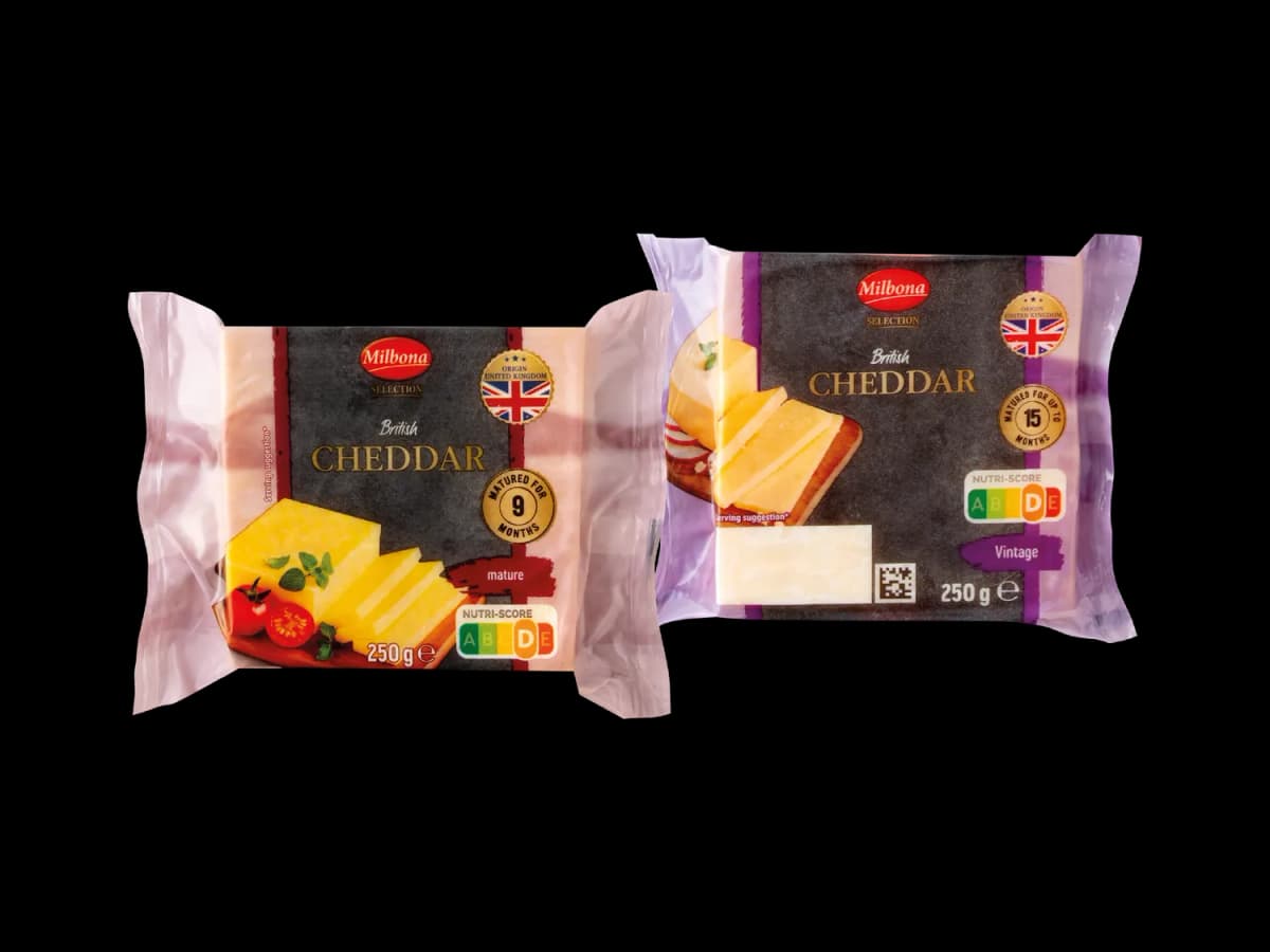 Milbona Cheddar 200 g ili 250 g Akcija u trgovini Lidl
