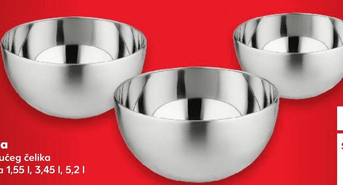 Set zdjela 3 kom SPICE & SOUL Akcija u trgovini Kaufland