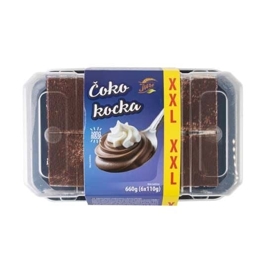 Čoko kocke XXL 660 g Akcija u trgovini Eurospin