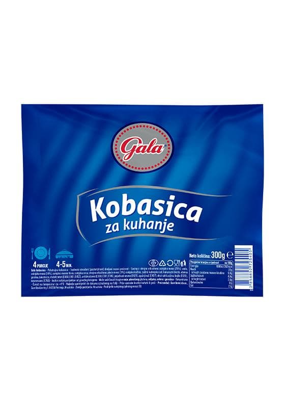Kobasica za kuhanje 300 g Gala Akcija u trgovini NTL
