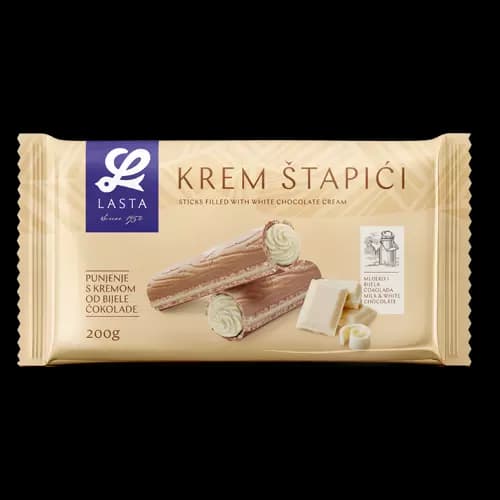 Lasta vafel prutići 200 g Akcija u trgovini Plodine