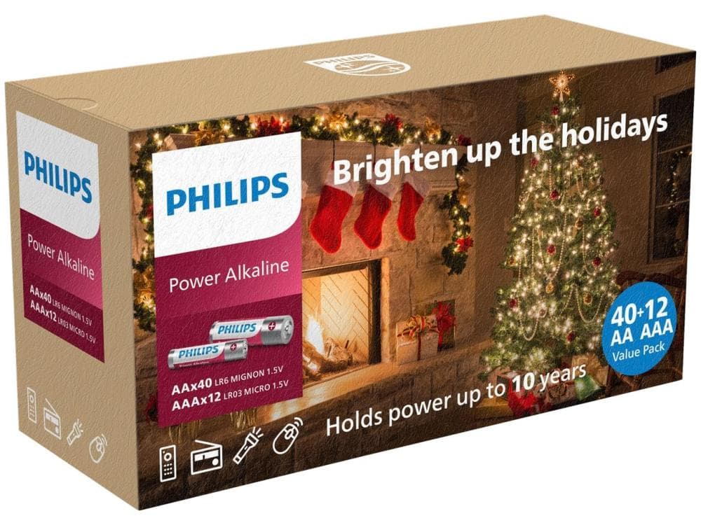 Philips Baterije 52 komada Akcija u trgovini Lidl