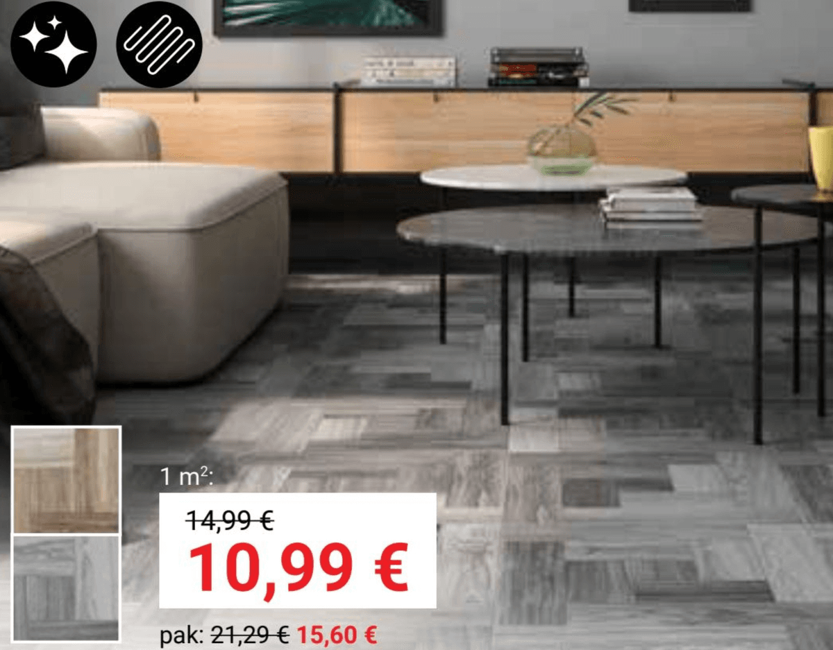Keramičke pločice Kauri pak. 1,42 m² Akcija u trgovini Pevex
