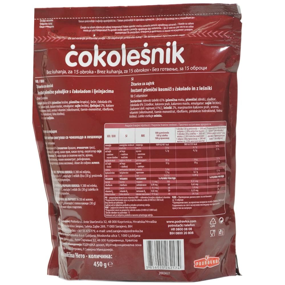 Čokolešnik 450 g Akcija u trgovini Kaufland