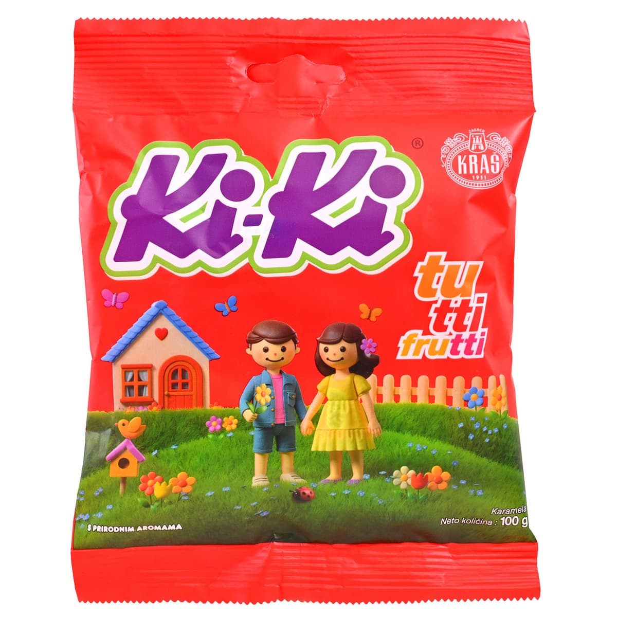 Bomboni Ki-Ki Tutti frutti 100 g Akcija u trgovini Boso