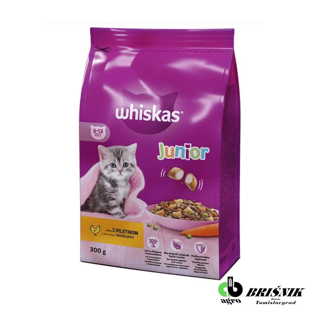 Whiskas hrana za mačke Junior 300g Akcija u trgovini Konzum