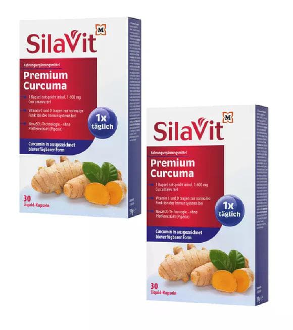 SilaVit premium kurkuma kapsule 30 kom Akcija u trgovini Mueller