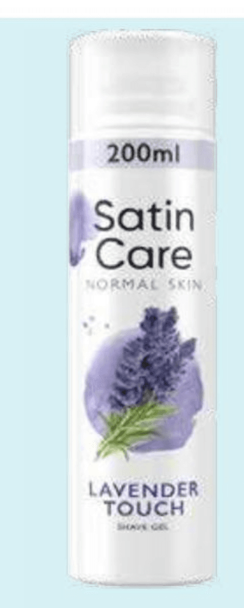 Gillette Satin care gel za brijanje za žene lavander touch 200ml Akcija u trgovini Pivac