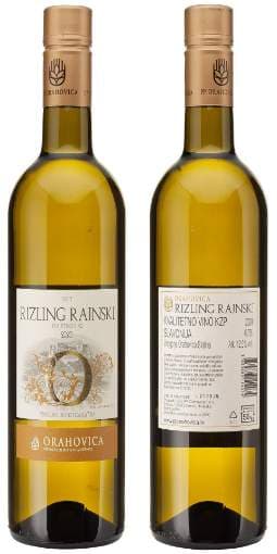 Rizling Rajnski 0,75L Orahovica Akcija u trgovini Vrutak