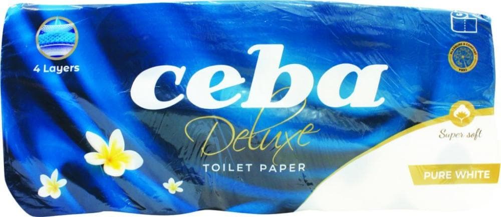 Ceba Toaletni papir Deluxe 4 sl., 10/1 Akcija u trgovini Gavranović