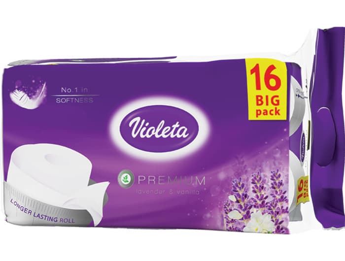 Violeta Toaletni papir 16 rola Akcija u trgovini Studenac